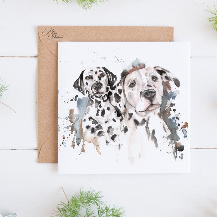 Dalmations Greeting Card