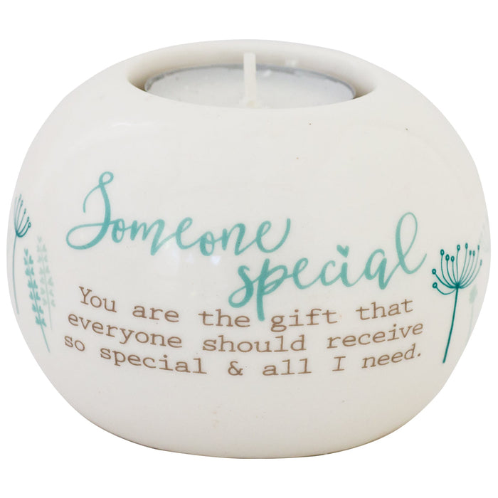 Someone Special, Ceramic Tealight Holder (Round)