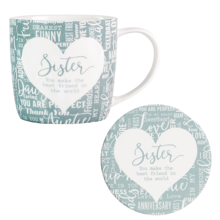 Sister, Mug & Coaster