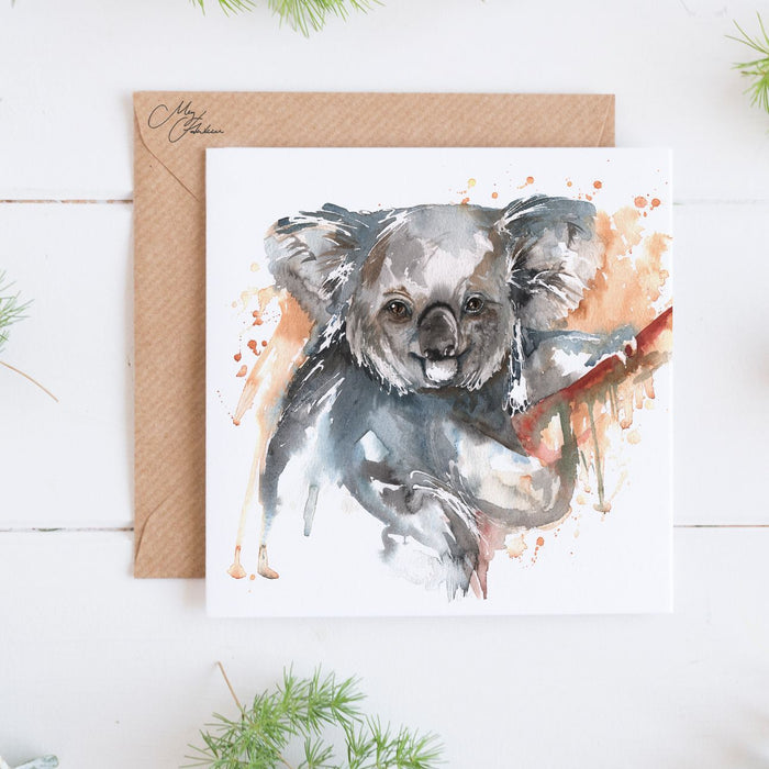 Koala Tree Greeting Card