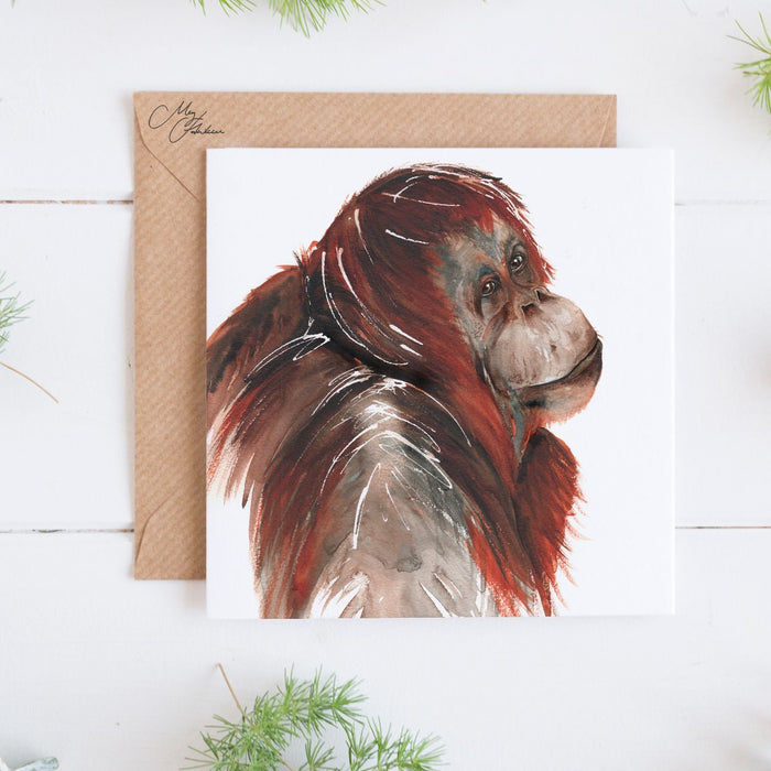 Orangutan Greeting Card