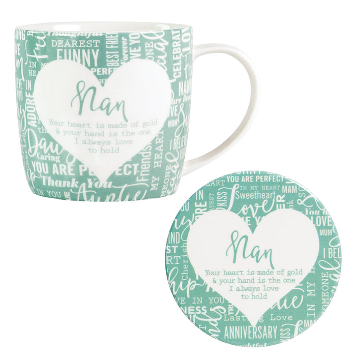 Nan, Mug & Coaster