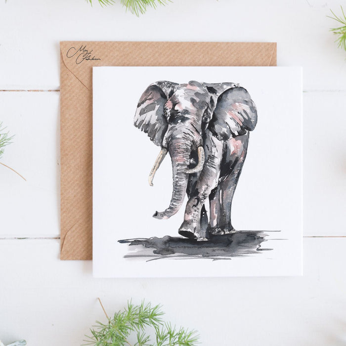 Elephant Greeting Card