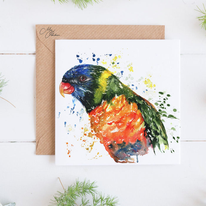 Lorikeet Greeting Card