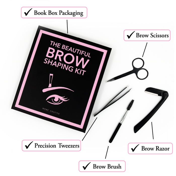 The Beautiful Brow Shaping Kit - Book Box