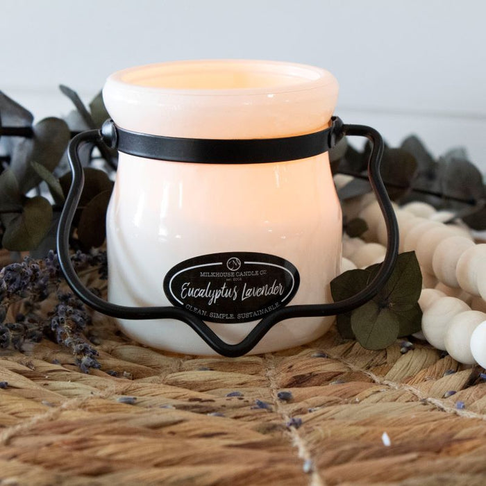 Cream Jar Candle - Eucalyptus Lavender