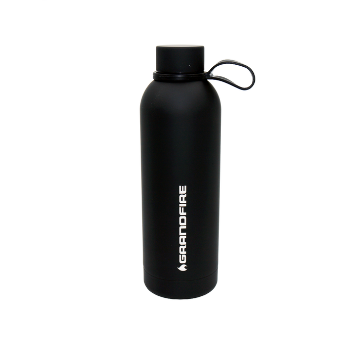 500ml Stainless Steel Insulated Bottle – Matte Black | Grandfire