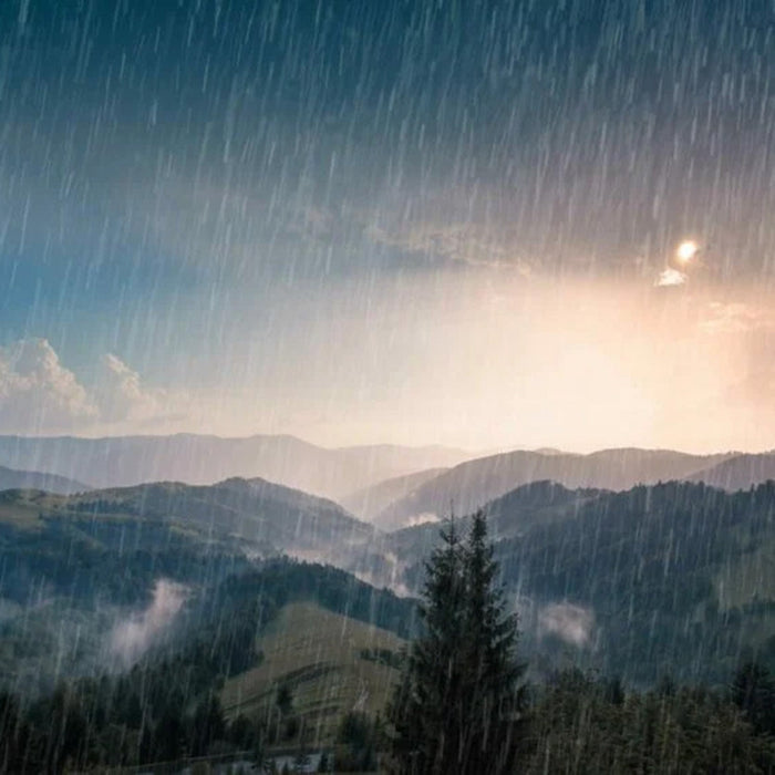 Milkbottle Candle, Large - Mountain Rain