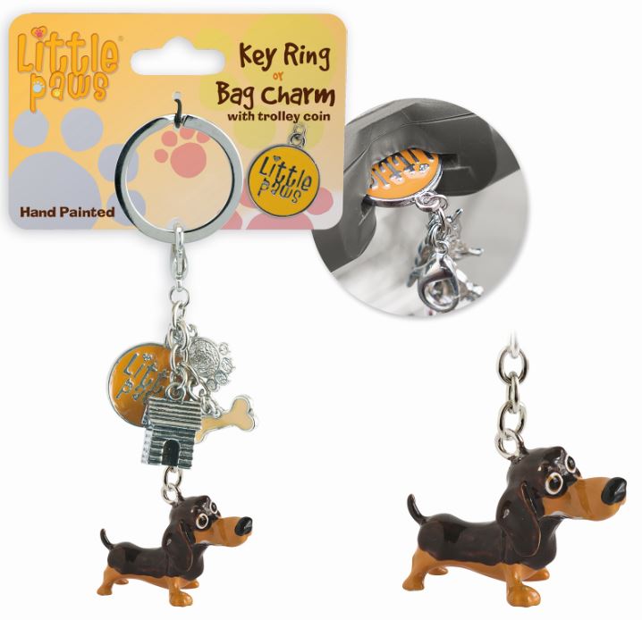 Dachshund, Key Ring/Bag Charm