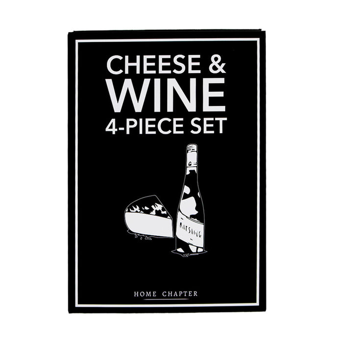 Cheese & Wine 4 Piece Set 