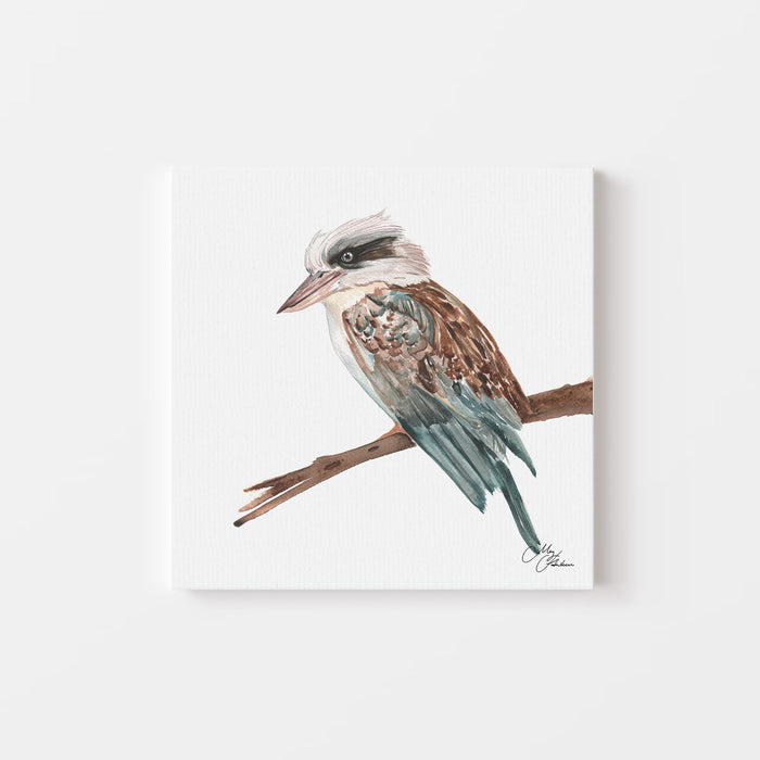 Kookaburra Watercolour Canvas