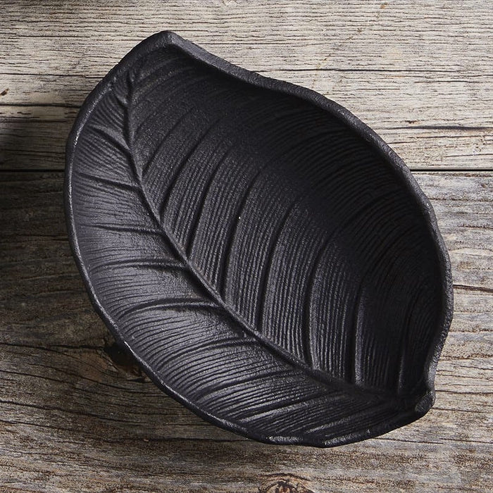 Bowl Leaf - Cast Iron