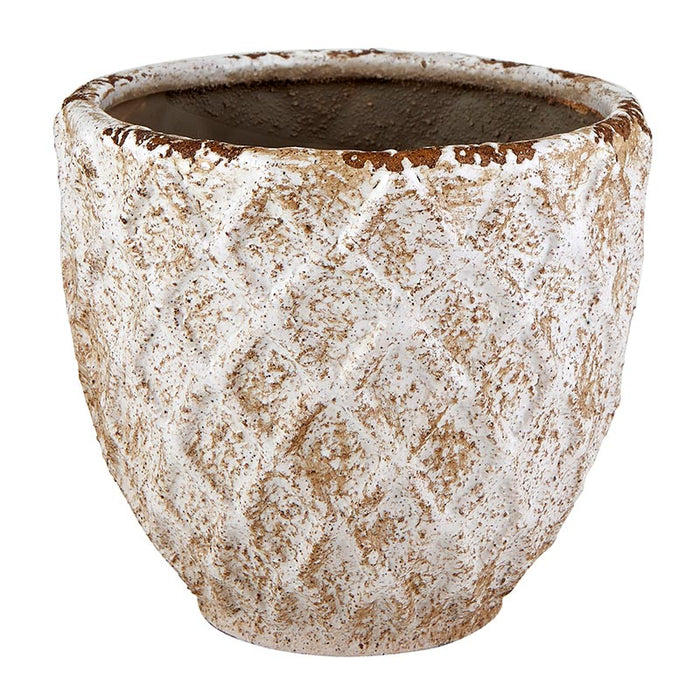 Diamond Pattern Pot - Size: Medium