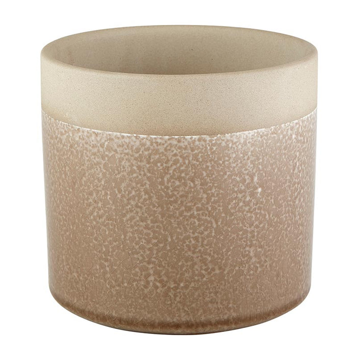 Beige Pot - Size: Large, Large