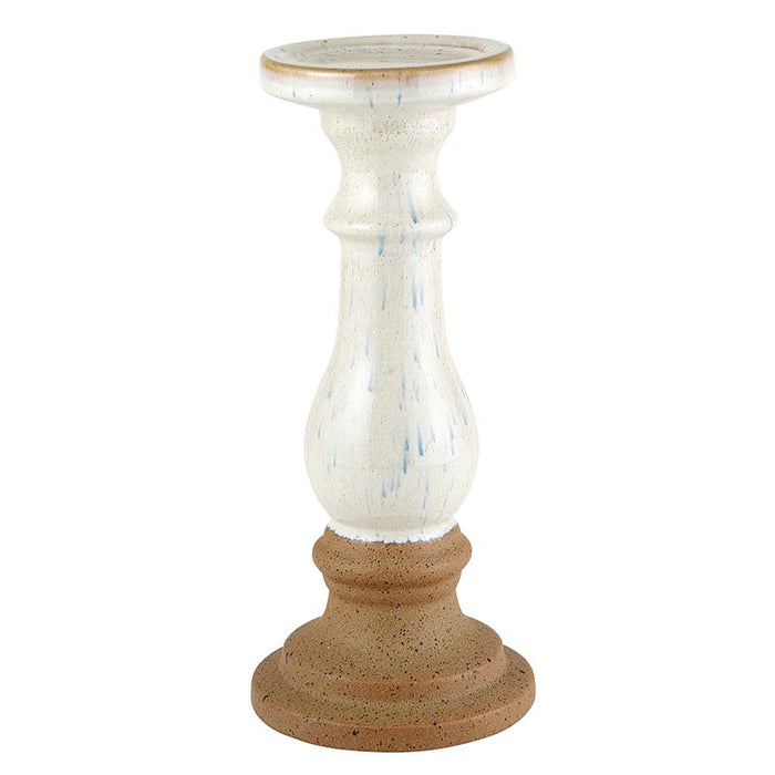 Candlestick Ceramic - Size: Large, Large