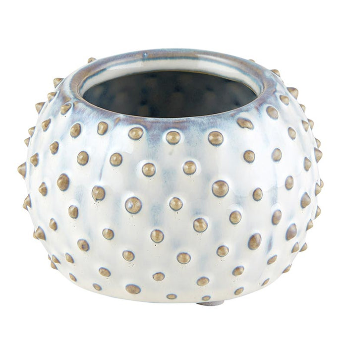 Cream Dotted Planter