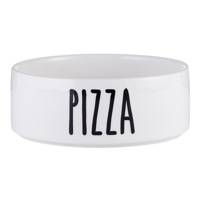 Ceramic Pet Bowl - Pizza