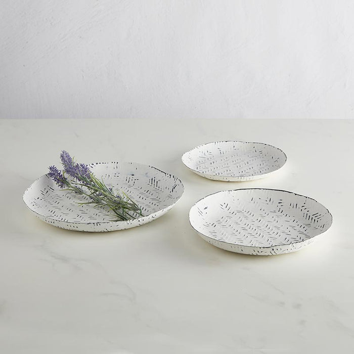 Tray Set - White Wash