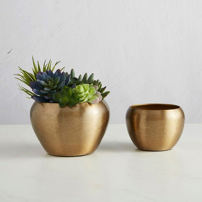 Décor Bowl Set - Matte Gold