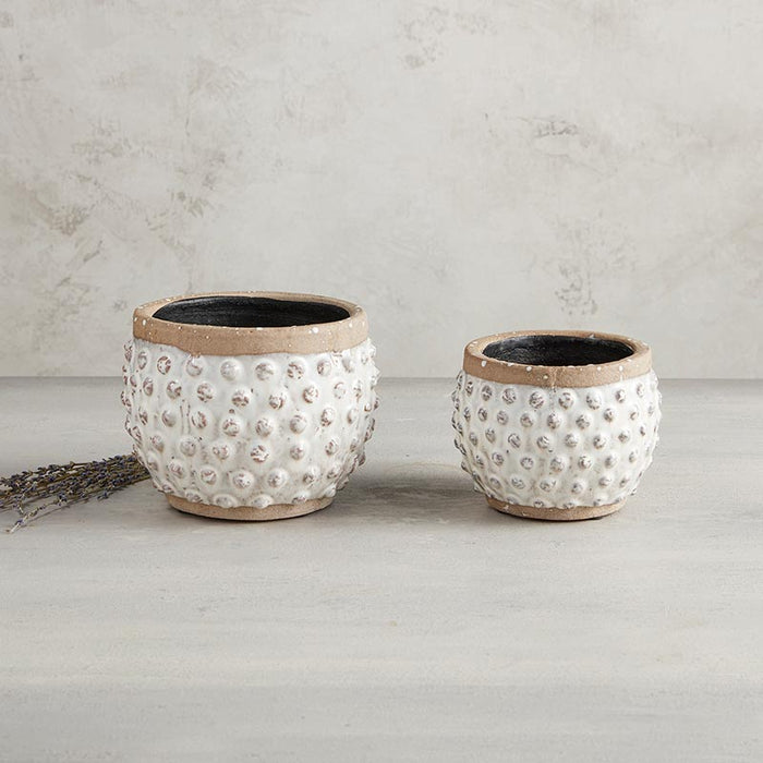 Polka Dot Planter Pot - Size: Small