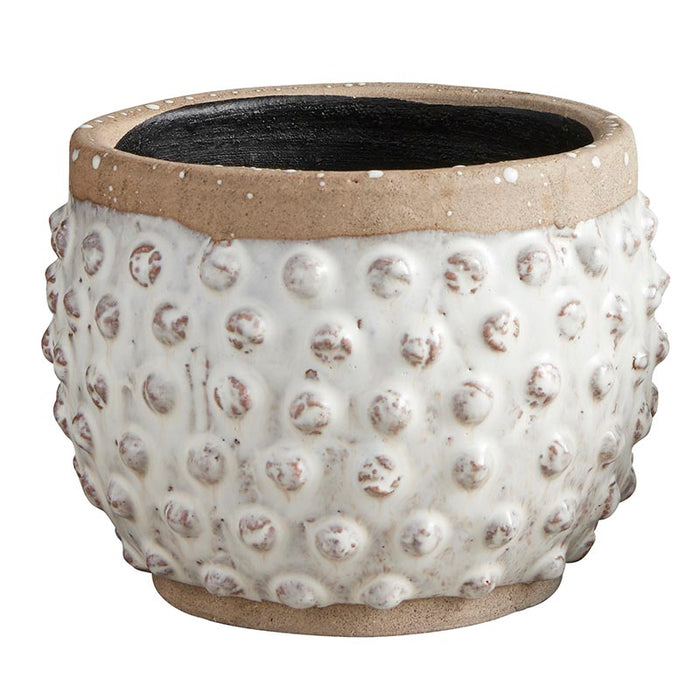 Polka Dot Planter Pot - Size: Large, Large