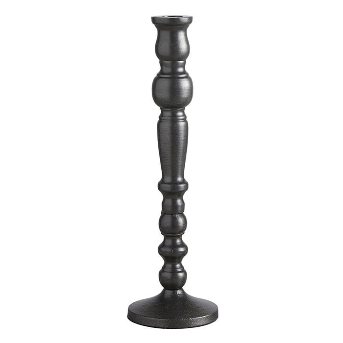 Black Candle Holder - Size: Large, Large