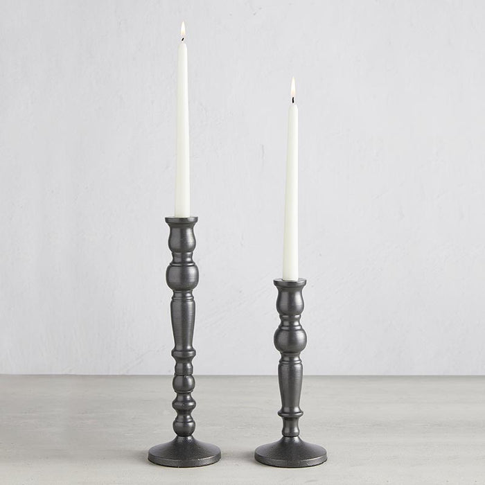 Black Candle Holder - Size: Large, Large