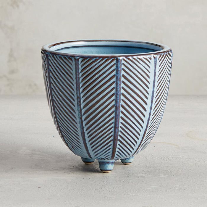 Blue Line Pot