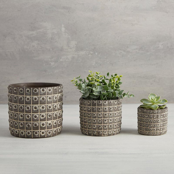 Timeless Beaded Pot - Size: Large, Large