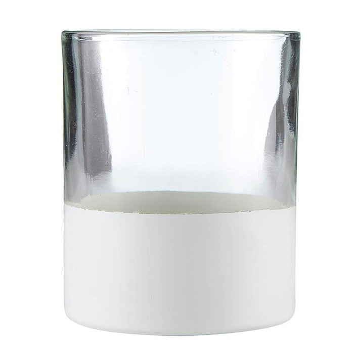 Petite Vase With Matte White Base