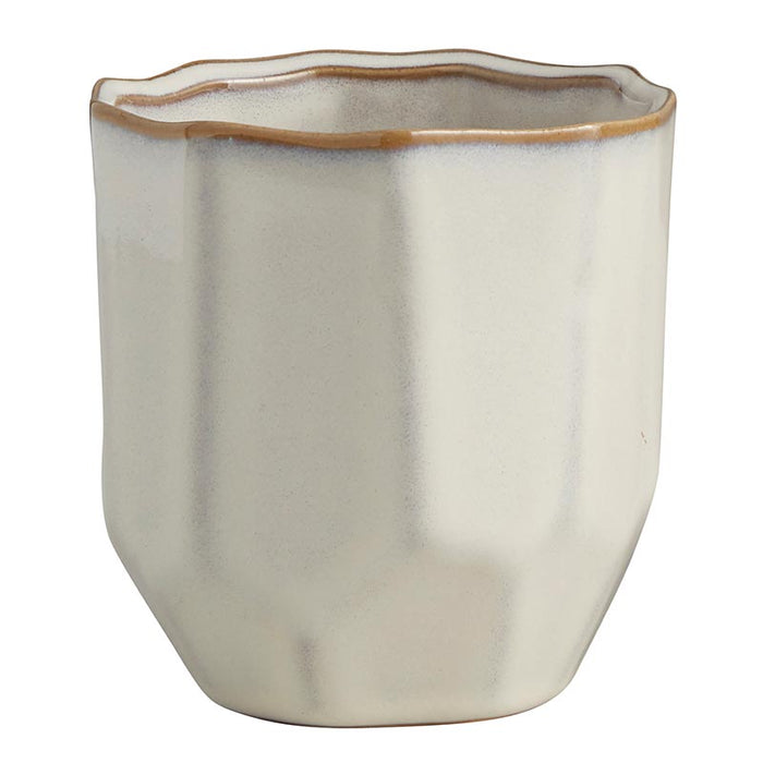 Classic White Pot - Size: Large, Large