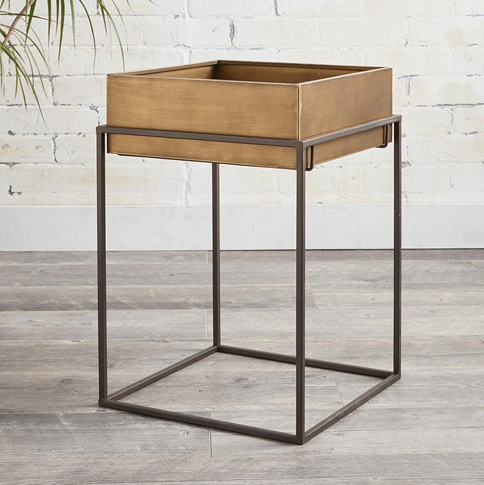 Contemporary Square Side Table