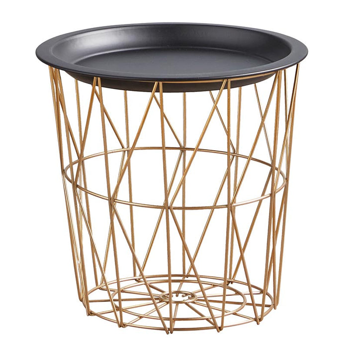 Gold Wire Table (Set Of 3)