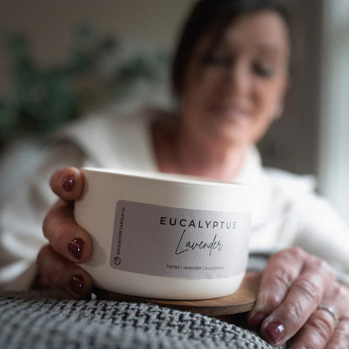 Signature Statement Candle - Eucalyptus Lavender