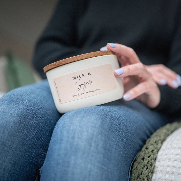 Signature Statement Candle - Milk & Sugar