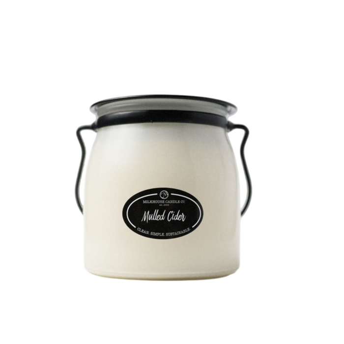 Butter Jar Candle Sml - Mulled Cider
