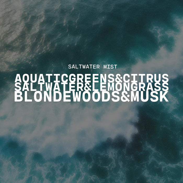 Signature Statement Candle - Saltwater Mist