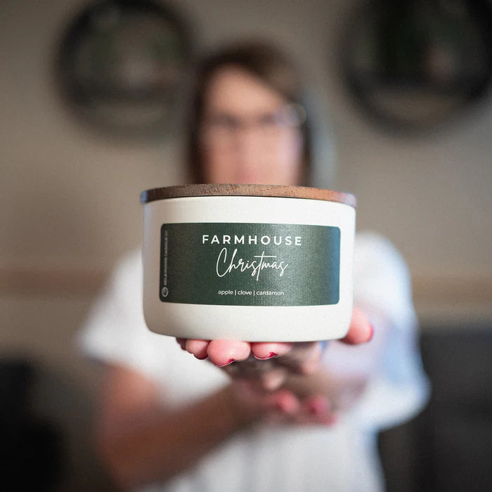 Signature Statement Candle - Farmhouse Christmas