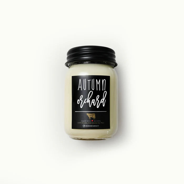 Farmhouse Mason Jar Candle - Autumn Orchard