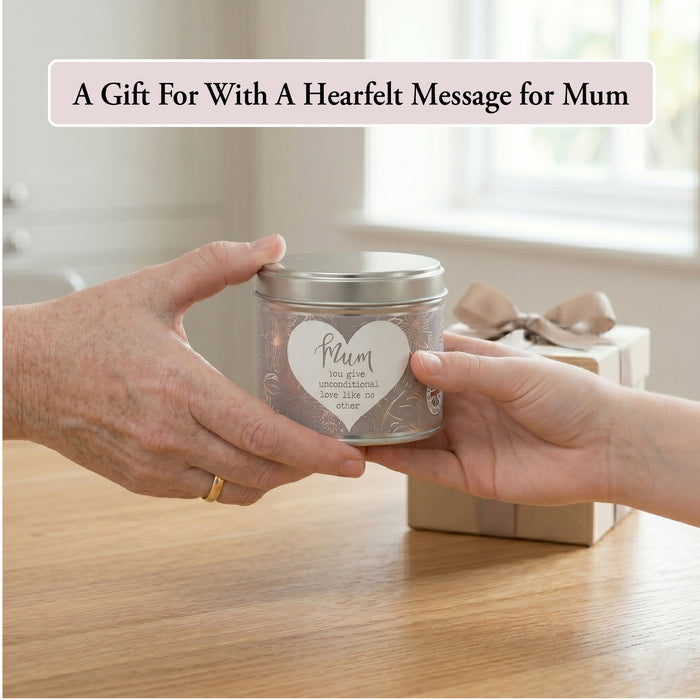 Mum, Candle in Tin
