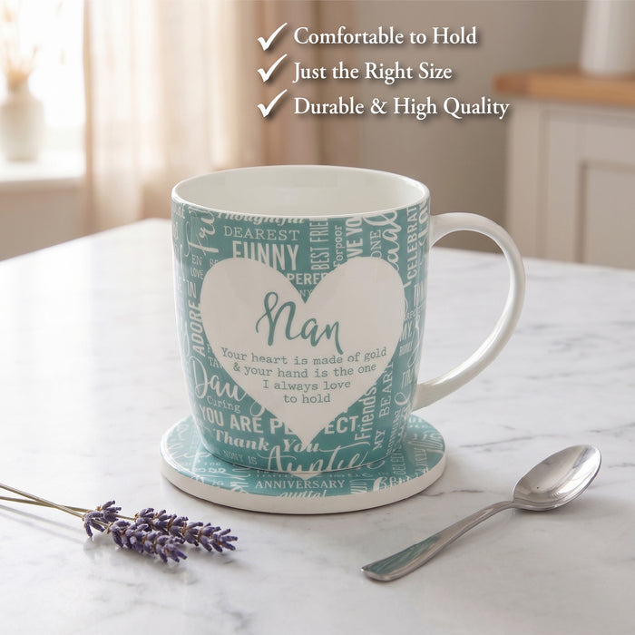 Nan, Mug & Coaster