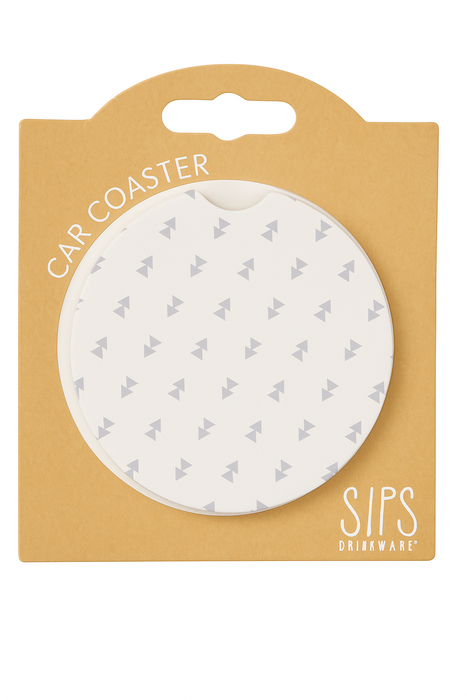 Car Coaster Ceramic - I Don't Give A Sip