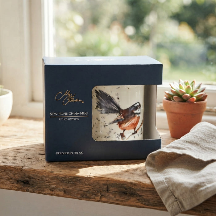 Piwakawaka - New Bone China Mug