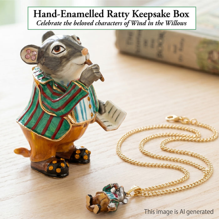 Ratty, Cloisonné Collectible Wind in The Willows
