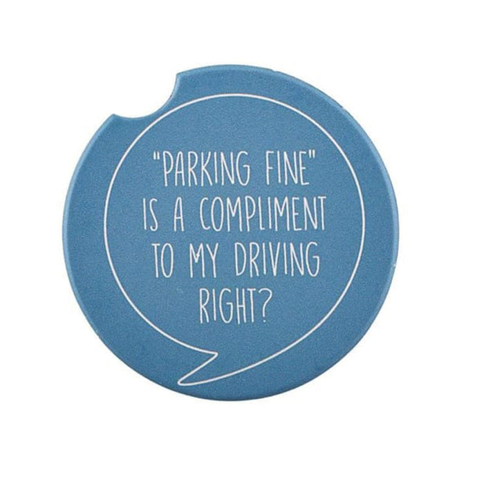 Car Coaster Ceramic - Parking Fine