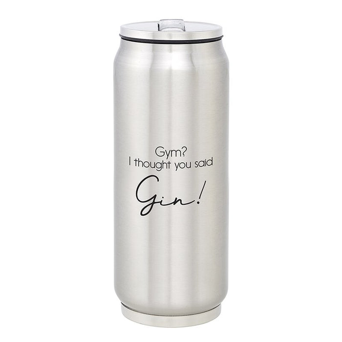 Size: Large Stainless Steel Can - Gym?, Large