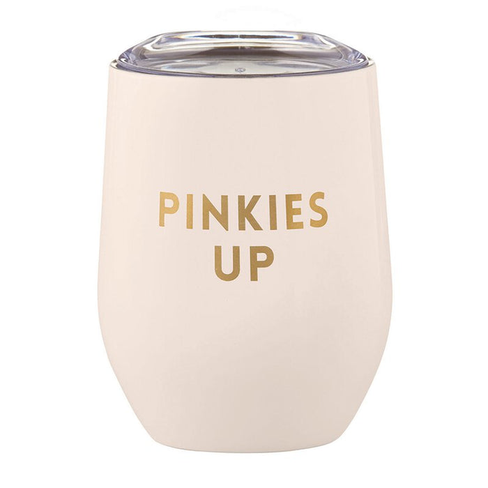 Stemless Wine Tumbler - Pinkies Up