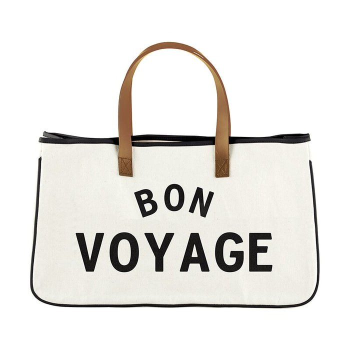 Canvas Tote - Bon Voyage