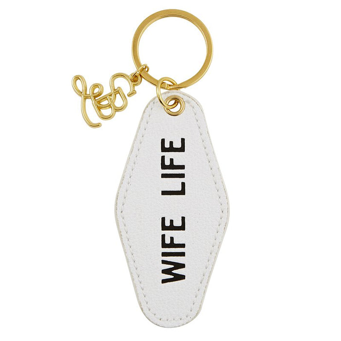 Motel Leather Key Tag - Wife Life