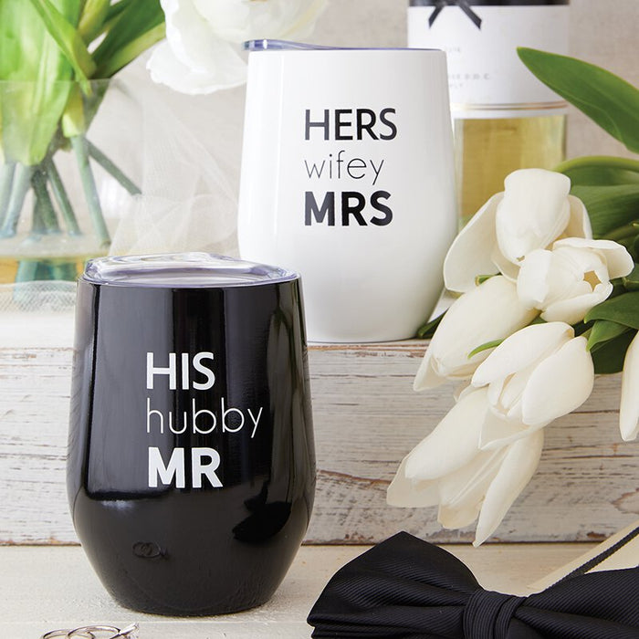 Stemless Wine Tumbler - Hers